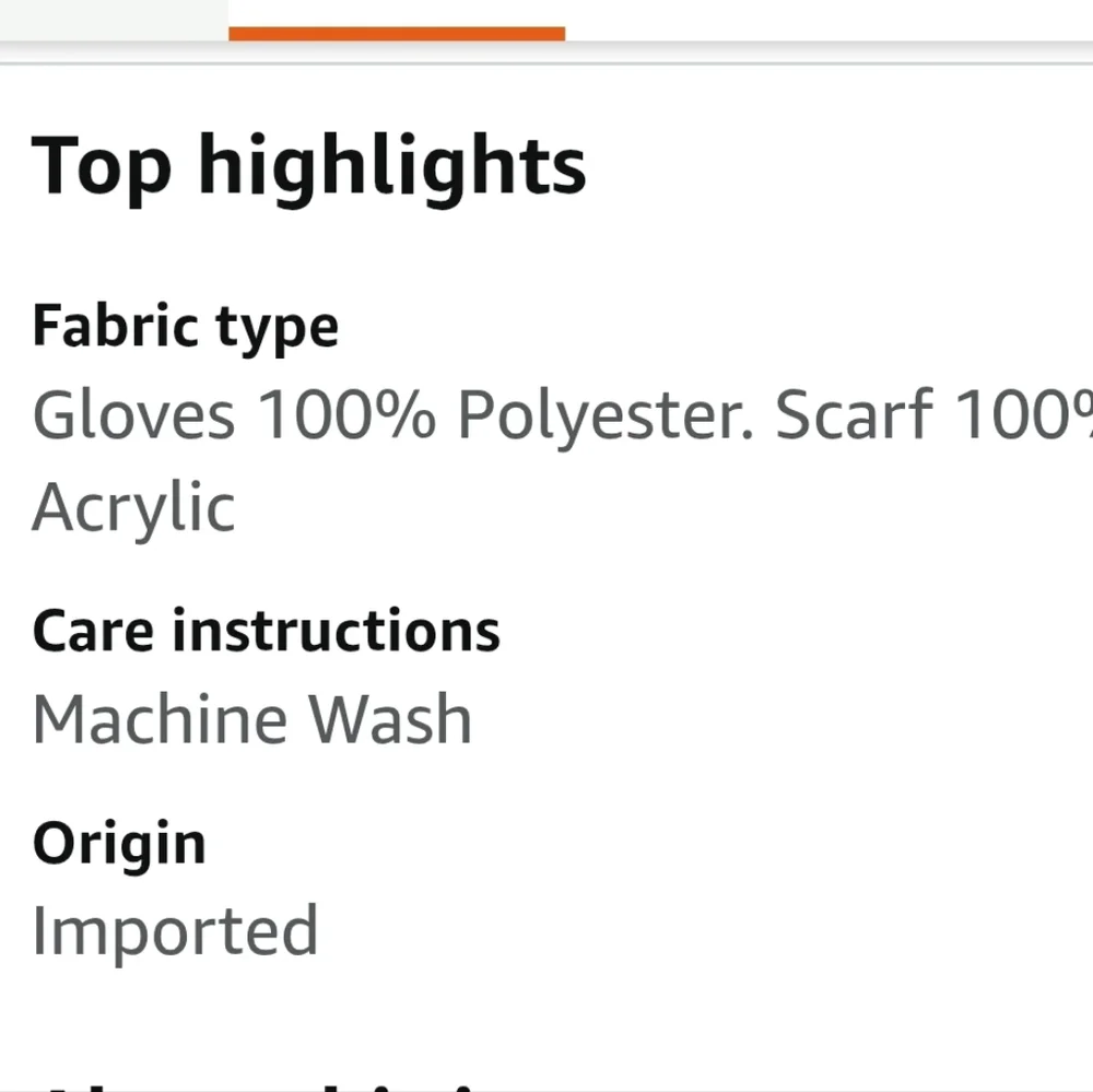 Cincinnati Bengals Scarf and Gloves Set. NWT. - Picture 5 of 6